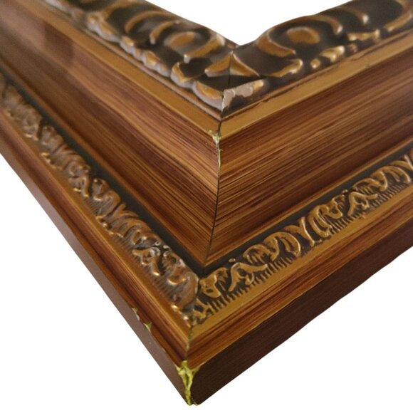 Peter Nixon Art Large Giclée Vintage Framed Signed Encircled II Ornate Frame HTF - Picture 14 of 14